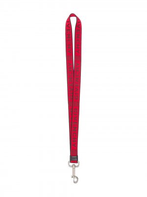 Брелок для ключей с логотипом Givenchy. Цвет: красный