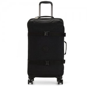 Чемодан KI6918P39 Spontaneous M Medium 4-Wheeled Suitcase *P39 Black Noir Kipling. Цвет: черный