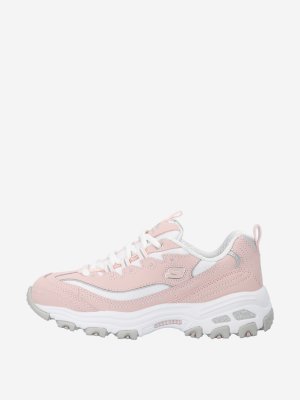Кроссовки для девочек DLites, Розовый, размер 35 Skechers. Цвет: розовый
