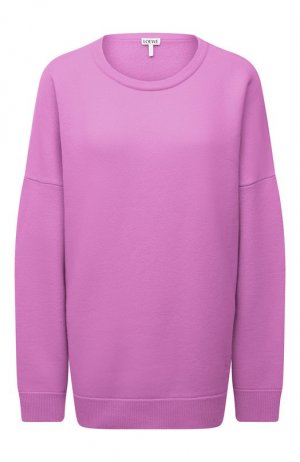 Кашемировый пуловер Loewe. Цвет: розовый