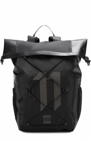 Текстильный рюкзак с логотипом бренда 11 by Boris Bidjan Saberi. Цвет: черный
