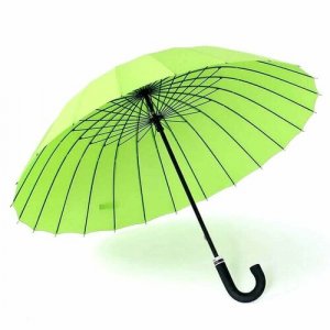 Зонт-трость , зеленый Mabu. Цвет: зеленый