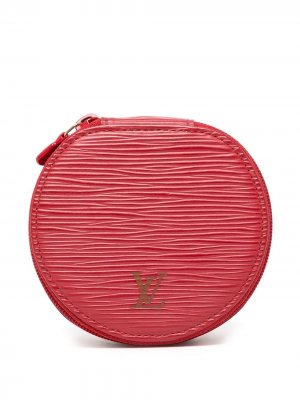 Шкатулка для украшений Épi Bijoux 10 1990-х годов Louis Vuitton. Цвет: красный