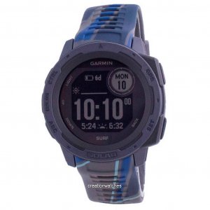 Часы Instinct Solar Surf Edition для фитнеса с GPS и силиконовым ремешком 010-02293-07 Мультиспортивные Garmin