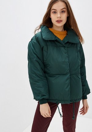 Куртка утепленная Vagi. Цвет: зеленый