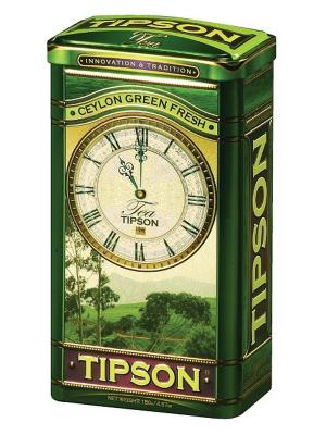 Чай Tipson Зеленая свежесть/Green Fresh 150 г ж/б. Цвет: зеленый