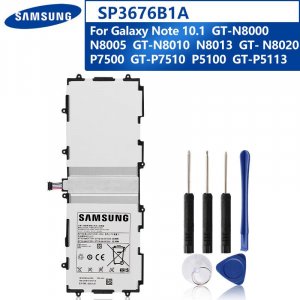 Оригинальный аккумулятор для планшета SP3676B1A SAMSUNG Galaxy Note 10,1 N8000 GT-N8000 P7500 P5100 P5110 N801 7000 мАч