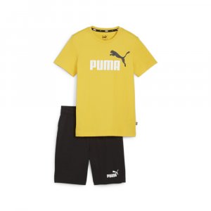 Тренировочный костюм Puma, желтый/черный PUMA
