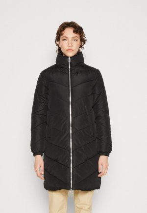 Зимнее пальто Jdynewfinno Long Padded Jacket , цвет black/silver JDY