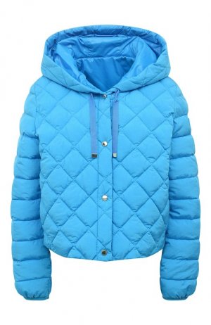 Утепленная куртка BOSS. Цвет: голубой