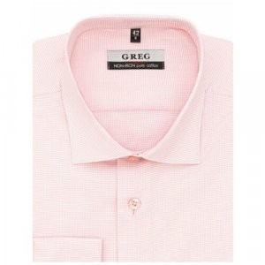 Рубашка , размер 164-172/39, розовый GREG. Цвет: розовый