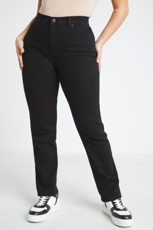Черные прямые джинсы 24/7 , черный Simply Be