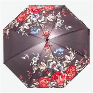 Зонт женский Trust 33375-01 Цветочная серенада. Цвет: черный
