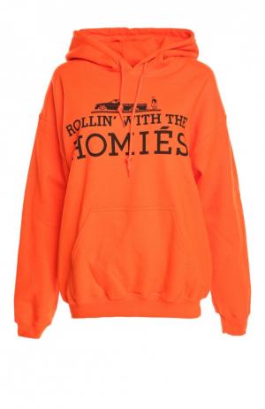Пуловер джерси Brian Lichtenberg. Цвет: оранжевый