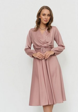 Платье BrandStoff. Цвет: розовый