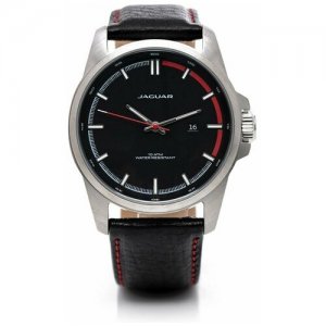 Часы Classic Watch, Black/Silver/Red Jaguar. Цвет: черный