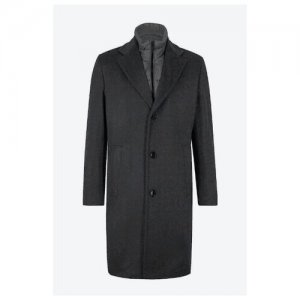 Пальто для мужчин, , модель: 3003453802054, цвет: серый меланж, размер: 54 (XXL) Strellson. Цвет: серый