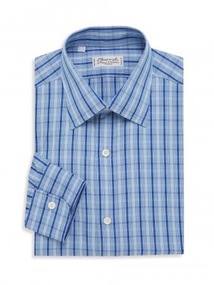 Классическая рубашка в полоску Glenplaid , синий Charvet