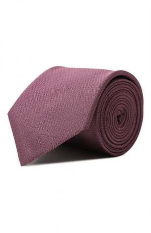 Шелковый галстук Brouback. Цвет: розовый