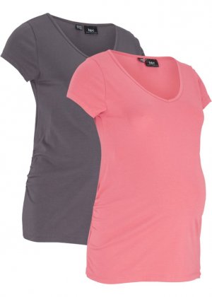 Рубашки для беременных 2 пары , серый Bpc Bonprix Collection
