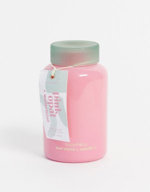 Свеча с ароматом розового опала и водной мяты LOLLI-Бесцветный Paddywax