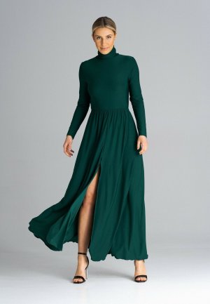 Длинное платье , зеленый Figl