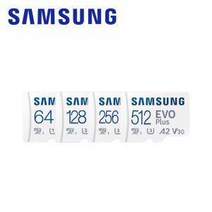 SAMSUNG MicroSDXC EVO Plus UHS-I, U3, V30, A2, класс 10