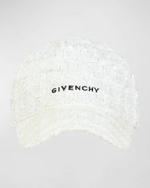 Бейсболка из твида с логотипом Givenchy