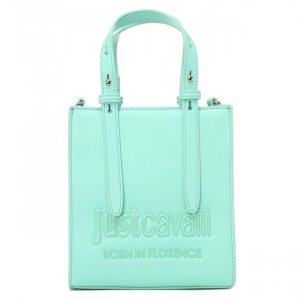 Дорожные и спортивные сумки Just Cavalli. Цвет: голубовато-зеленый