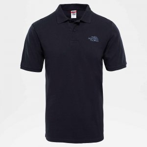 Мужское поло Polo Piquet The North Face. Цвет: черный