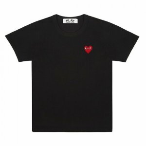 Футболка , размер S, черный Comme Des Garcons. Цвет: черный