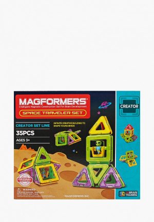 Конструктор Magformers Space Traveler. Цвет: разноцветный