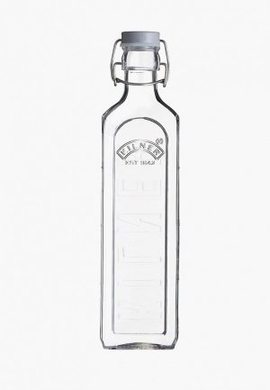 Бутылка Kilner Clip Top с мерными делениями, 1 л. Цвет: прозрачный