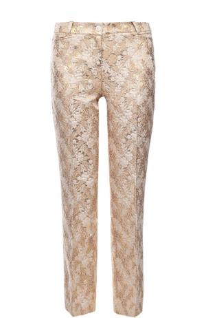 Женские укороченные брюки из парчи — Купить в интернет-магазине с доставкой— LikeWear.ru