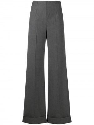 LAutre Chose расклешенные брюки строгого кроя L'Autre. Цвет: серый