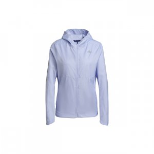 Own Run Светоотражающие полосы Беговая спортивная куртка с капюшоном Женская Фиолетовый H31032 Adidas