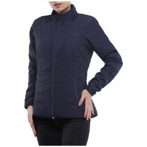 Куртка для треккинга в горах женская TREK 50, размер: L, цвет: Синий Графит/Черный FORCLAZ Х Decathlon. Цвет: черный