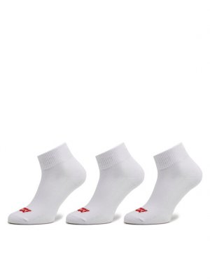Комплект из 3 высоких мужских носков Levi's, белый Levi's