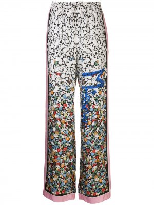 Спортивные брюки с цветочным принтом M Missoni. Цвет: белый