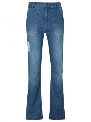 Flared jeans Lilly Sarti. Цвет: синий