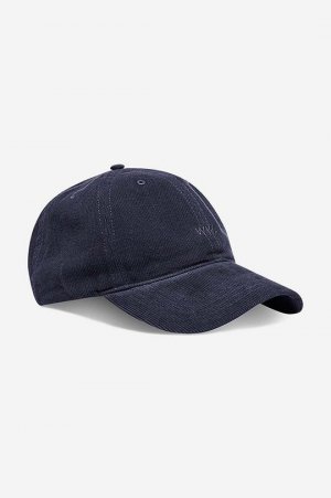 Шляпа с вельветовым козырьком Низкая вельветовая кепка , темно-синий Wood