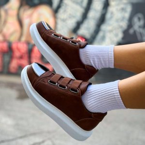 Оригинальные брендовые повседневные женские кроссовки CHEKICH светло-коричневого цвета с зеркалом, женская обувь высокого качества CH251