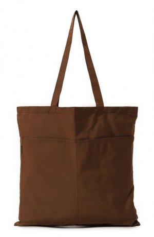 Текстильная сумка-шопер Moorer. Цвет: коричневый
