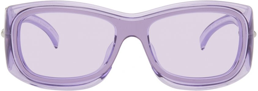 Пурпурные солнцезащитные очки Givenchy