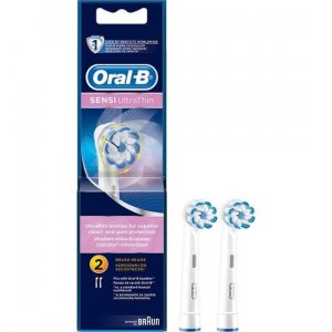 Ультратонкие перезаряжаемые насадки для зубных щеток Sensi, 2 пары Oral-B