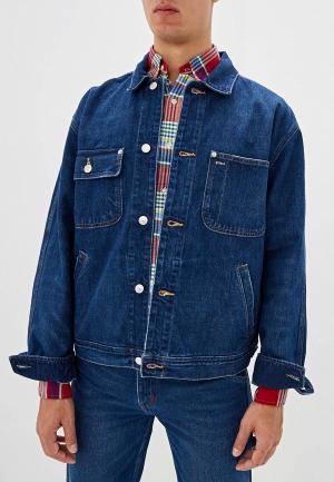 Куртка джинсовая Polo Ralph Lauren DENIM CAPSULE COLLECTION. Цвет: синий