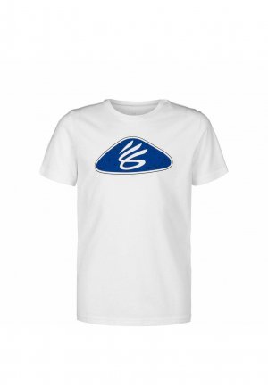 Спортивная футболка CURRY LOGO , цвет white Under Armour