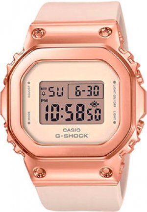 Японские наручные женские часы GM-S5600PG-4ER. Коллекция G-Shock Casio