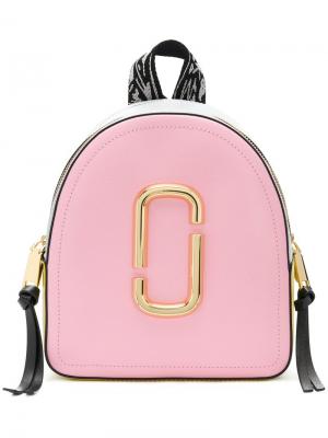 Рюкзак дизайна колор-блок с логотипом Marc Jacobs. Цвет: розовый