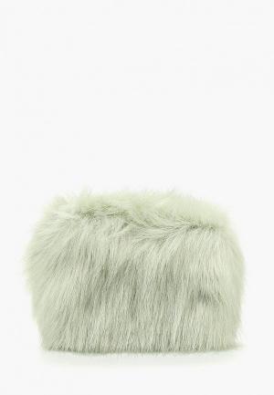 Кошелек Skinnydip Icy Fur (Mist Fur). Цвет: зеленый